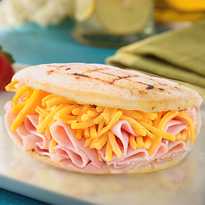 AREPA-HAM-AND-CHESSE