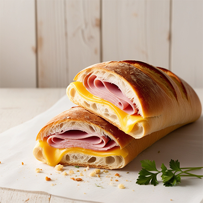 French-Baguette-Ham-&-Cheese