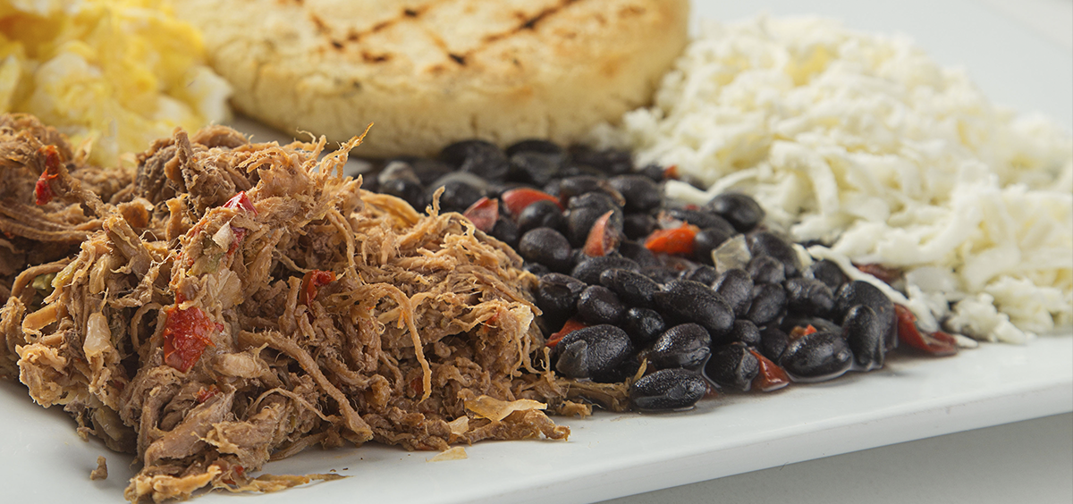 Los frijoles, pabellón criollo de PANNA