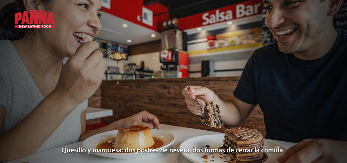 Quesillo y marquesa dos postres de nevera, dos formas de cerrar la comida