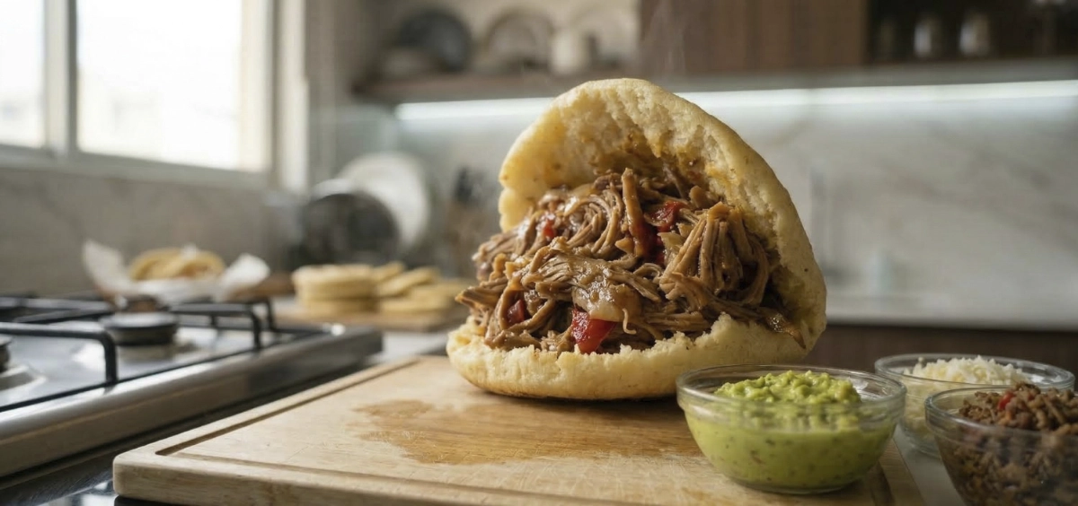 Venezuelan stuffed arepas how to build a filling that actually works